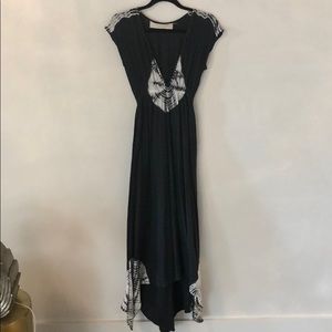 Jen’s Pirate Booty Navy and White Tie Dye Dress